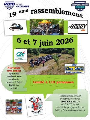19ème Rassemblement Motards à St Rome de Dolan (48)